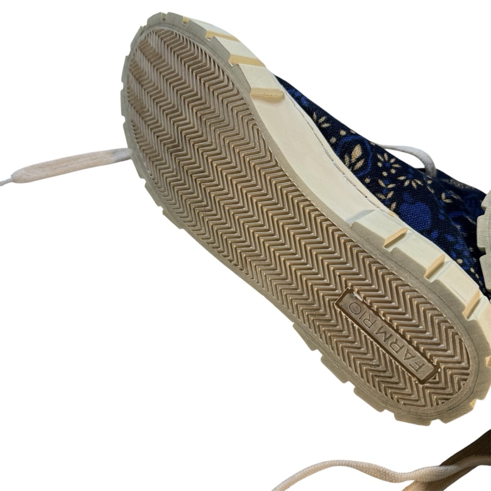 Farm Rio Mid FlatForm Sneaker Macaw Forest in Black Women’s Size 6/ 36 - Picture 6 of 7